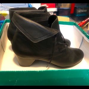 Black ankle boots